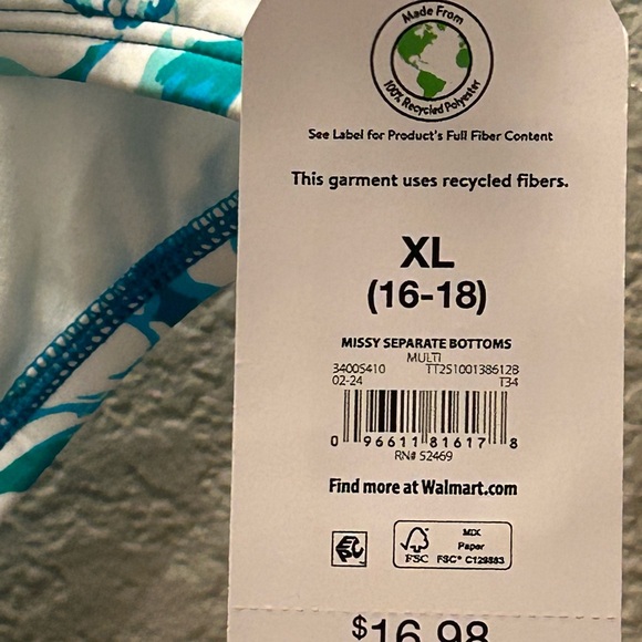 Time&Tru hi🔥 pick 2x $9 combo/ XL bikini Bottom NWT lining cover attached - Picture 3 of 5